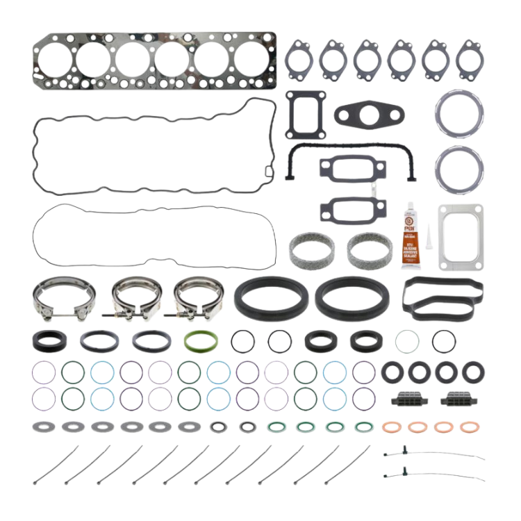 Get a complete Cylinder Head Gasket Kit for Volvo D11 engines from 2008 to 2018. OEM 21533184. Includes all necessary gaskets and seals for a complete and reliable head gasket replacement.